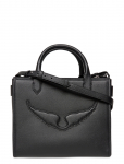 Zadig & Voltaire - Angel Tote Xs Grained Leather - Kandekotid - ONE SIZE