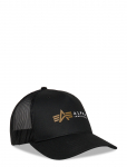 Alpha Industries - Alpha Label Trucker Cap - Nokam&uuml;tsid - ONE SIZE