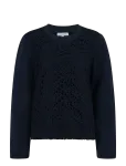 Newhouse - Junie Lace College Sweater - Dressipluusid - S