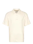 Scotch & Soda - Structured Ribbed Relaxedfit Polo - L&uuml;hikeste varrukatega kootud polos&auml;rgid - S