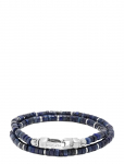 Nialaya - Blue Lapis Heishi Wrap Bracelet - K&auml;ev&otilde;rud - L