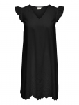 ONLY Carmakoma - Cartulum Emb S/S Dress Wvn - L&uuml;hikesed kleidid - 48