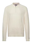 Tommy Hilfiger - Dc Knitted Zip Polo - Pikkade varrukatega kootud polos&auml;rgid - L