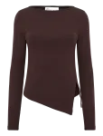 My Essential Wardrobe - Mwnupti Asymmetric Blouse - Pikkade varrukatega - XL