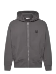 Maison Kitsune - Fox Head Zipped Oversize Hoodie - Kapuutsiga pusad - M
