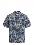 Jack & Jones - Jjmilo Seersucker Resort Shirt Ss - Vabaaja s&auml;rgid - XXL