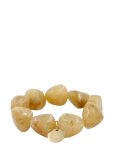Bud To Rose - Vibe Resin Bracelet Brown - P&auml;rlitega k&auml;ev&otilde;rud - ONE SIZE