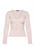 Gina Tricot - Knitted Frill Top - Pikkade varrukatega - XL