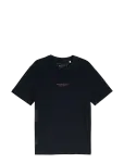Tom Tailor - Relaxed Printed T-Shirt - L&uuml;hikeste varrukatega - S