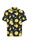 Jack & Jones - Jjlemon Resort Shirt Ss - L&uuml;hikeste varrukatega s&auml;rgid - S