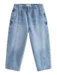 Lindex - Balloon Jeans With Regular Waist - Laiad teksad - 122