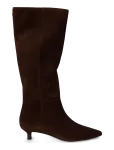 Lauren Ralph Lauren - Francesca Sheep-Suede Tall Boot Heel - P&otilde;lveni saapad - 39
