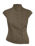 Weekday - Structured Asymmetric Cotton Top - L&uuml;hikeste varrukatega - 38