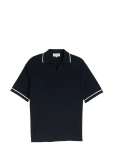 Tom Tailor - Slub Knit Polo - L&uuml;hikeste varrukatega - XXL