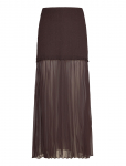 Bubbleroom - Strucure Combined Maxi Skirt - Maksiseelikud - S