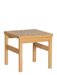 H&uuml;bsch - Confetti Side Table Multicolour - Abilauad ja v&auml;ikesed lauad - 40X40X38CM