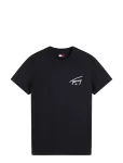 Tommy Jeans - Tjm Slim Signature Chest Tee Ext - L&uuml;hikeste varrukatega - M