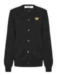 Comme Des Gar&ccedil;ons - Black Heart Cardigan - Kardiganid - S
