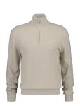 Gant - Herringbone Texture Half Zip - Poolpika lukuga džemprid - L