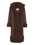 NOISY MAY - Nmannie Penny Lane Coat - Kunstkarusnahk - L