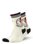 Happy Socks - Hello Kitty Ribbon Short Crew Sneaker Sock - Tavalised sokid - 36-40
