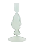 Lene Bjerre - Nerina Candlestick 9X9X18 Cm. Green - K&uuml;&uuml;nlajalad - 9X 18X 9CM