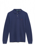 Polo Ralph Lauren - Custom Slim Fit Mesh Polo Shirt - Pikkade varrukatega - XS