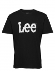 Lee Jeans - Wobbly Logo Tee - L&uuml;hikeste varrukatega - XXL