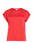 Vila - Viellette S/S Satin Top - Noos - L&uuml;hikeste varrukatega - 44