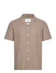 Lindbergh - Casual Linen Blend Resort S/S - L&uuml;hikeste varrukatega - S