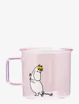 Muurla - Moomin Glass Mug Snorkmaiden - Kohvitassid - 35 CL