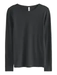 Lindex - Long Sleeve Top In Merino Wool - Pikkade varrukatega - S