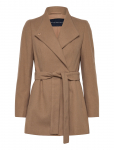 French Connection - Platform Felt Crossover Coat - Villased jakid - 38