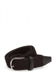 Anderson's - Elastic Woven Belt Military Green - 3,5 - Punutud v&ouml;&ouml;d - 90