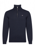Gant - Cotton Knit Half-Zip Sweater - Poolpika lukuga džemprid - XXL