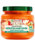 Garnier - Garnier Fructis Damage Eraser Keratin Hair Mask For Damaged Hair 320 Ml - Juuksemaskid - 320 ml