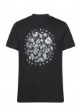 Garment Project - Relaxed Fit Tee - Black / Lazy Hazy - L&uuml;hikeste varrukatega - M
