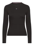 Tommy Jeans - Tjw Slim Essential Rib Ls - Pikkade varrukatega - XL