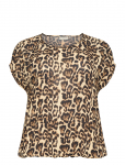 Kaffe Curve - Kcami Stanley Printed - L&uuml;hikeste varrukatega - 48