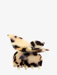 By Barb - Butterfly Hair Clip Tortoise - Juukseklambrid - ONE SIZE