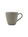 House Doctor - Mug, Hdpleat, Grey, Brown - Kohvitassid - 9X9X9CM