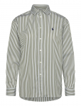 Polo Ralph Lauren - Relaxed Fit Striped Cotton Shirt - Pikkade varrukatega - XL