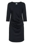 Kaffe - Kaindia V-Neck 3/4 Sl Dress - L&uuml;hikesed kleidid - XL