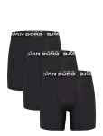 Bj&ouml;rn Borg - Sports Microfiber Boxer 3P - Spordibokserid - XL