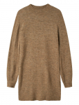 LMTD - Nlflodet Ls Short Knit Dress - Pikkade varrukatega vabaajakleidid - 146