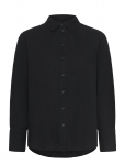 Gina Tricot - Linen Blend Shirt - Linased s&auml;rgid - XS