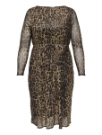 ONLY Carmakoma - Carforest Life Ls Boatneck Blk Dress Jrs - P&otilde;lveni ja midi - 50-52