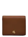 Lauren Ralph Lauren - Crosshatch Leather-Cmpct Wallet-Wlt - Card Holders & Wallets - ONE SIZE