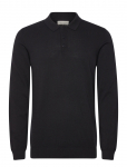 Casual Friday - Cfosvald Fine Knitted Polo Knit - Pikkade varrukatega kootud polos&auml;rgid - XL