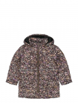 Mikk-line - Long Puffer Jacket Aop Rec. - Tepitud ja polsterdatud - 140